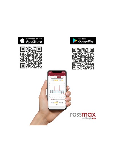 Rossmax X5 BT Bluetooth Dijital Koldan Ölçüm Tansiyon Cihazı