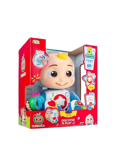 Sesli Ve Işıklı Cocomelon Jj Peluş 32 Cm.