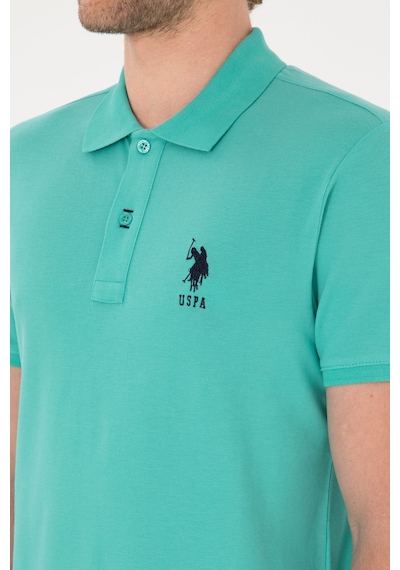 U.S. Polo Assn. Erkek Slim Fit Polo Yaka Mint Basic Tişört 50305929-VR090 U.S. Polo Assn. Erkek Slim Fit Polo Yaka Mint Basic Tişört 50305929-VR090