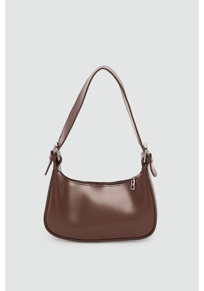 Shule Bags Muse Oval Baget Çanta Taba Taba