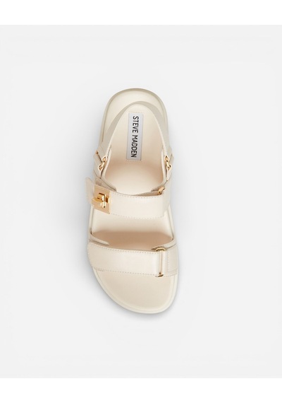 Steve Madden Mona Bone Kadın Bone Leath Sandalet Mona Bone Krem