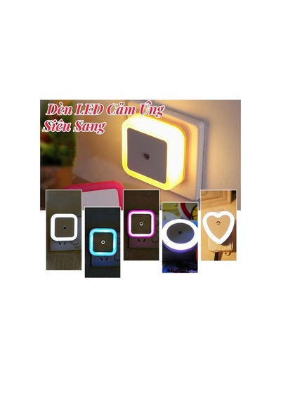 Fotoselli Led Gece Lambası, Amber Renk Sensörlü Gece Lambası, 1 Watt Amber Renk Led Gece Lambası Amber