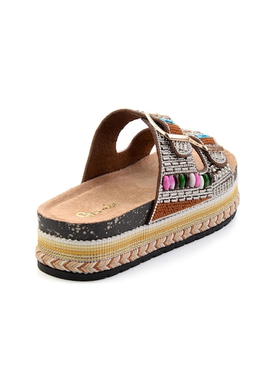 Bambi Camel Kadın Terlik K04824708087 Camel