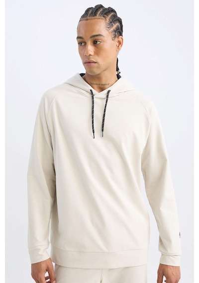 DeFactoFit Standart Fit Kapüşonlu Sporcu Sweatshirt D6827AX24AUBG721