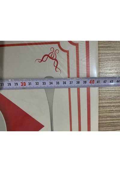 100 Adet Amerikan Servis Kağıdı Sunum Servis Kağıdı Büyük Boy 30x40 Cm Beyaz