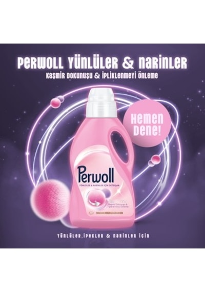 2970 Ml Hassas Bakım Sıvı Deterjanı Yünlüler İçin 1