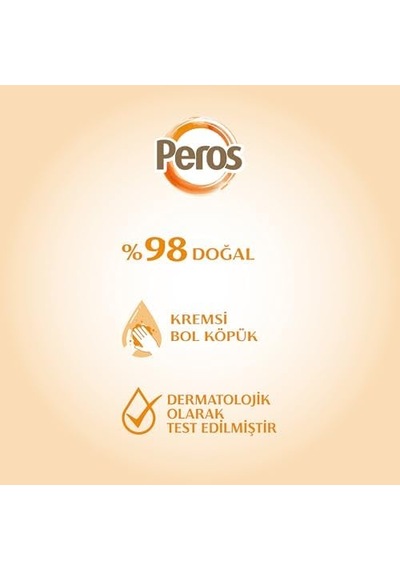 Peros Doğanın Hediyeleri Bal & Pamuk Çiçeği Sıvı Sabun 3000 G Acı Badem