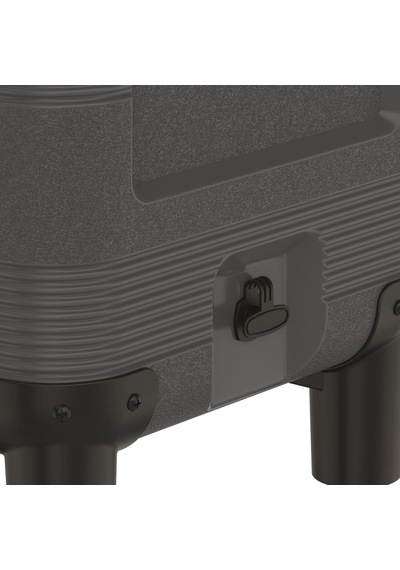 Icepeak Patio 70 Tekerlekli Raflı Buzluk 65.8 Litre Siyah
