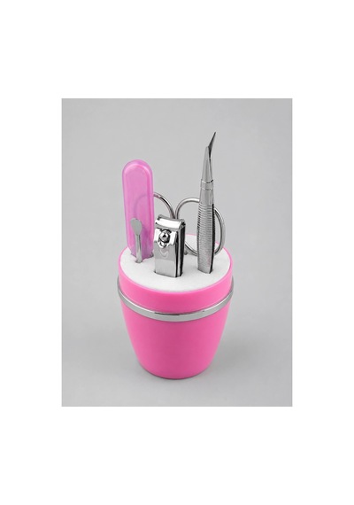 Pembe Tırnak Bakım Seti Cımbız Makas Tırnak Makası Ve Törpü İçeren Kit Belirtilmemiş