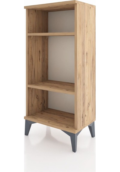 Arges Komodin 2 Raflı 44x30x96 Çam-çam Çam