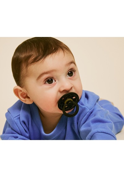 Bibs Colour Layl Kauçuk Emzik-black Gold 6-18 Ay