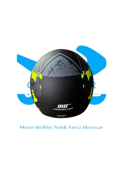 Yarım Kask Camıyla Beraber Karışık Renk