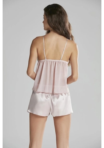 Pierre Cardin 6015 Kadın Dantelli Saten 6'lı Set-pudra Pudra