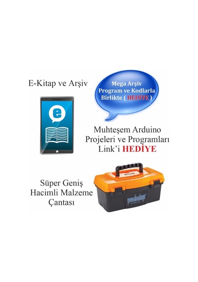 Arduino İle Uyumlu Süper Full Profesyonel Set 138 Parça 375 Adet