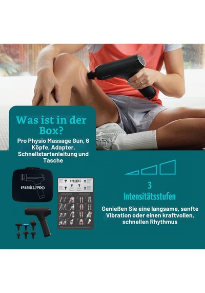 Homedics Pro Physio Masaj Tabancası - Boyun, Omuz, Sırt İçin Derin Masaj - Kas Gerginliğini Gidermek İçin Isıtmalı Başlık, 5 Masaj Başlığı, Kablosuz, Şarj Edilebilir - Siyah Homedics Pro Physio Masaj Tabancası - Boyun, Omuz, Sırt İçin Derin Masaj - Kas Gerginliğini Gidermek İçin Isıtmalı Başlık, 5 Masaj Başlığı, Kablosuz, Şarj Edilebilir - Siyah
