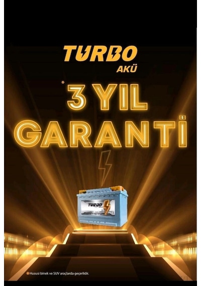 Turbo 74 Ah. 72 Amper Uyumlu 600a En 3 Yıl Petlas Garantili Üretim Tarihi: 2026