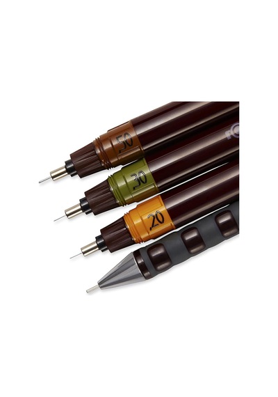 Rotring Isograph Junior Set 0.2-0.3-0.5 Mm + Tikky Mekanik Kurş Diğer
