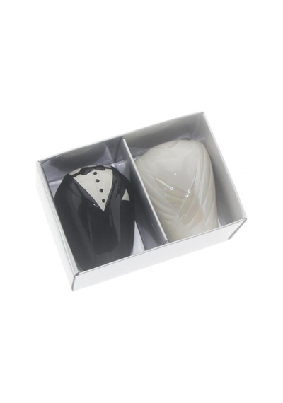 5X6Cm Gelin Damat Tuzluk Karabiberlik Porselen