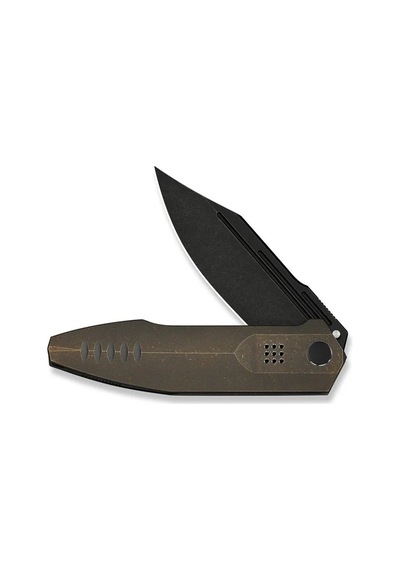 We Knife Limited Flight Line Bronze Titanium Handle Black Stonewashed Bohler M390 Blade Limited Edition 200 Pcs Çakı Bronz We Knife Limited Flight Line Bronze Titanium Handle Black Stonewashed Bohler M390 Blade Limited Edition 200 Pcs Çakı Bronz