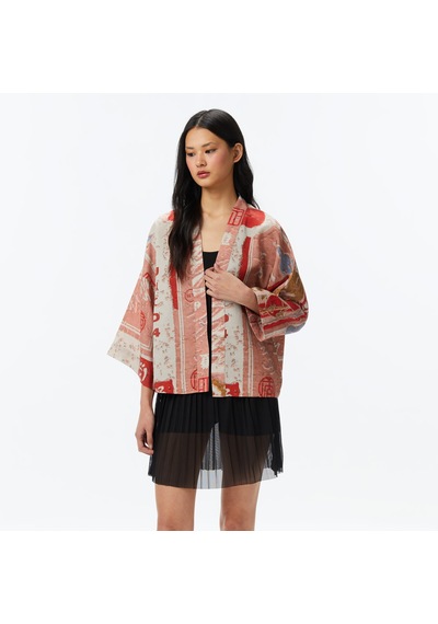 Unıted4 Regular Fit Kadın Krem Kimono Nute 2800400