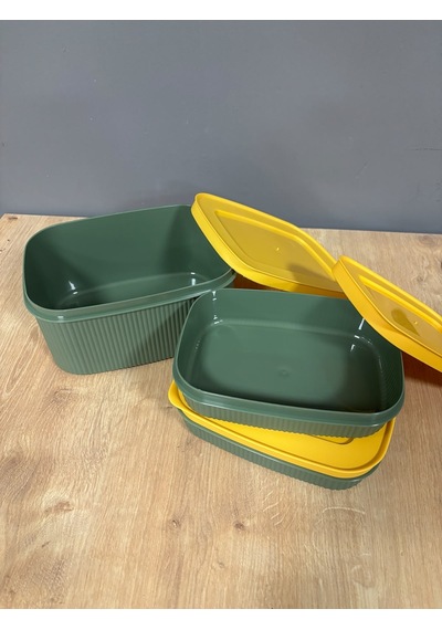 Favora 3 Parça Organizer Yeşil