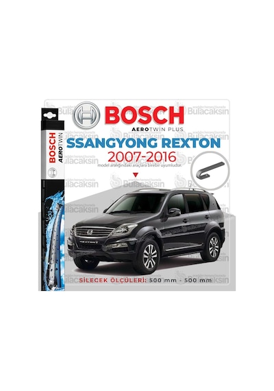Ssangyong Rexton Muz Silecek Takımı 2007-2016 Bosch Aerotwin