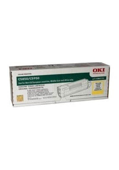 Okı 43865741 C5850/ C5950/ Mc560 Sarı Toner