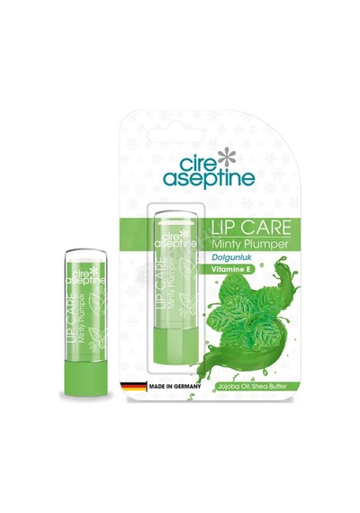 2 Adet Cire Aseptine Dudak Kremi Minty Plumper 4,5 Gr