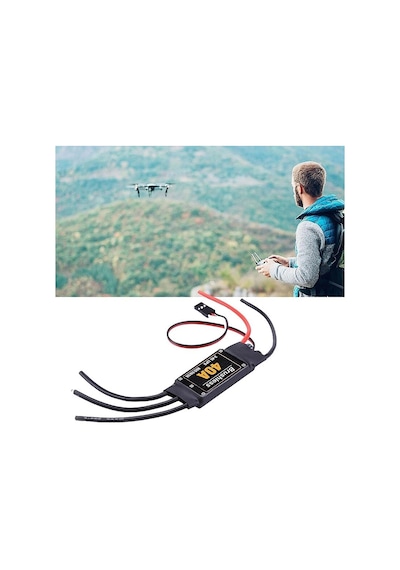 Drone Esc Brushless 40a Fırçasız Motor Hız Kontrol Sürücüsü - 2-4s Lipo Uyumlu Bullet Konnektörlü