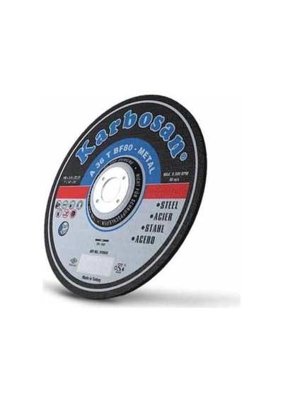 180'lik Metal Kesme Taşı 10 Adet 180x3,0x22,23a 24 Q Taş