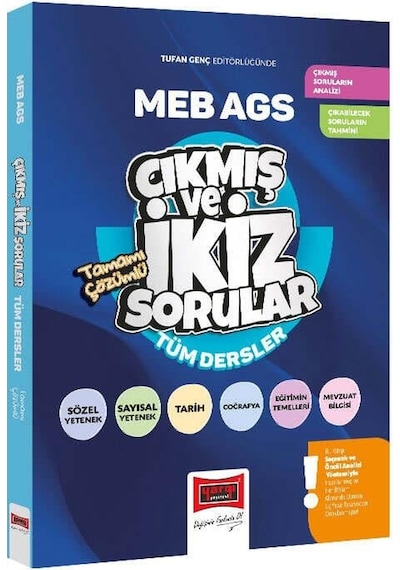 Yargı Meb Ags Tüm Dersler Tamamı Çözümlü Çıkmış Ve İkiz Sorular