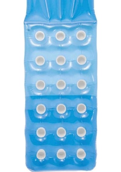 Intex 59892 Düz Renkli Bardaklı Yatak 188 Cm, Su Sporları, Plaj M
