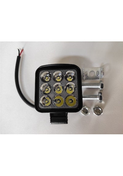 Replax Mini Off Road Projektör Forklift Lamba 9 Led Kare 9-36V 27W IP67