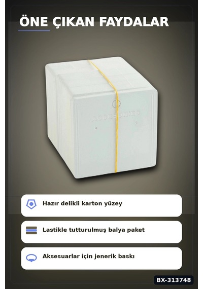 7x7 Cm Küpe Kartı 100 Adet Balya Paket Takı Sergileme Kartonu Perakende Toptan Bx-313748 çok renkli