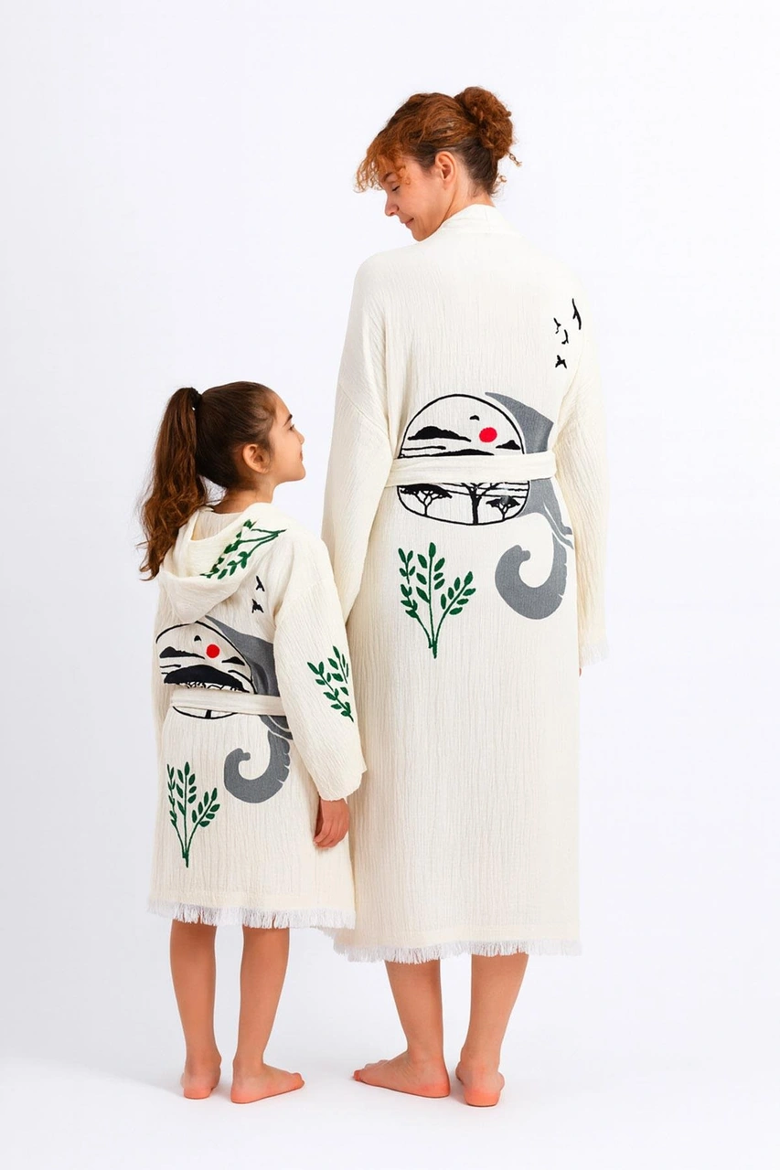 Brandsmithshop Çocuk Sunset Spirit Kimono Çok Renkli