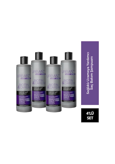 Urban Care Expert Biotin & Caffeine Dökülme Karşıtı Şampuan 4 x 350 ML