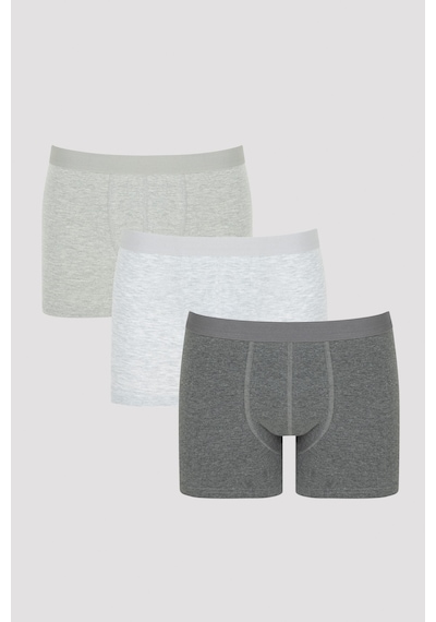 Penti Erkek Basic Gri 3'lü Boxer