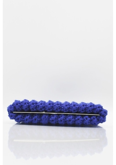 Külah Hand Made El Örgüsü Yün Bere-Lacivert Lacivert Standart
