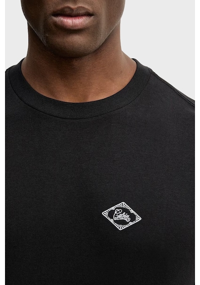 Calvin Klein Erkek T Shirt Lv04re802g Ub1 Siyah Siyah