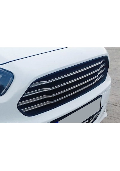 S-Dizayn  Ford Courier Krom Ön Panjur Seti 6 Prç  Model 2014-2017