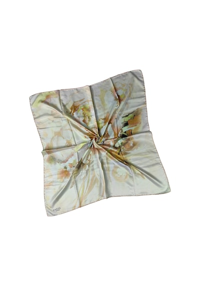 Mim Eşarp Emilya Rayon Çiçek Desenli Eşarp 90x90 Cm Gold