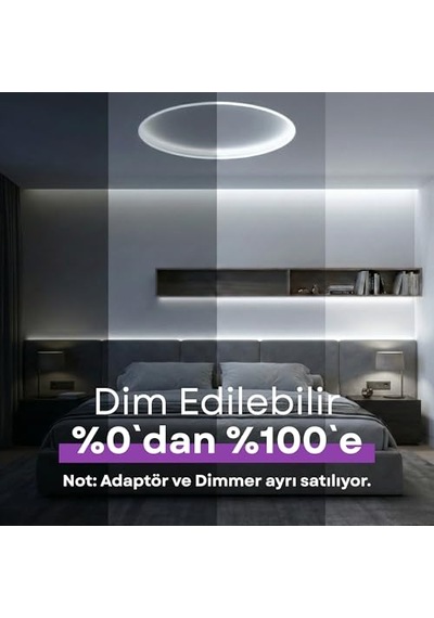 Nemli Yer Led Aydınlatma Çok Renkli