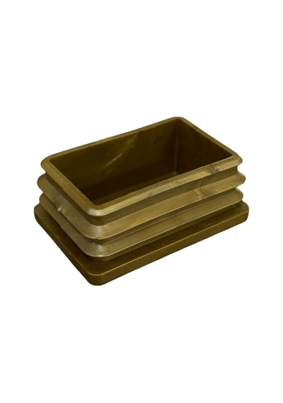 Cateksss 40x60 Mm Kademeli İç Profil Tapası Kahve Ral8000 - 52 Li Paket Kahverengi