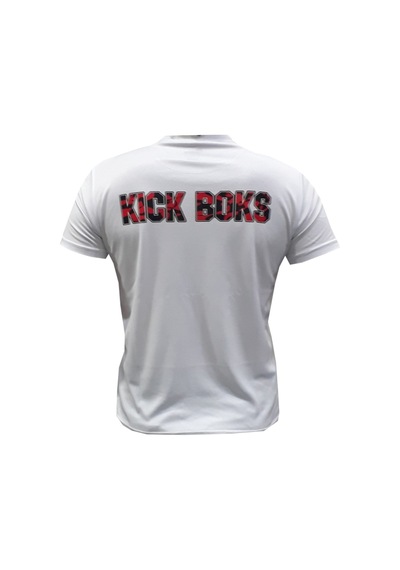 Yiğitspor Kickboks Tişörtü Beyaz & Kıckboks Tişörtü & Kıck Boks Tişört