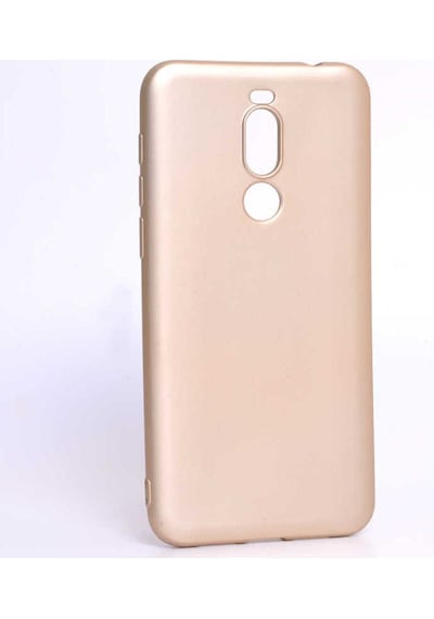Meizu X8 Kılıf Zore Premier Silikon Kapak Gold