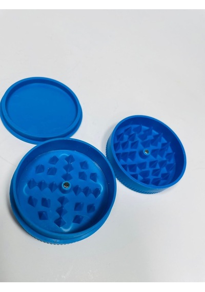 Plastik Bulldog 3Parça Tutunöğütücü Grinder//55Mm