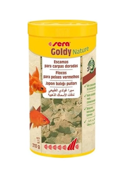 Ayrex Goldy Nature Japon Balığı Yemi 1000 Ml 210 Gr