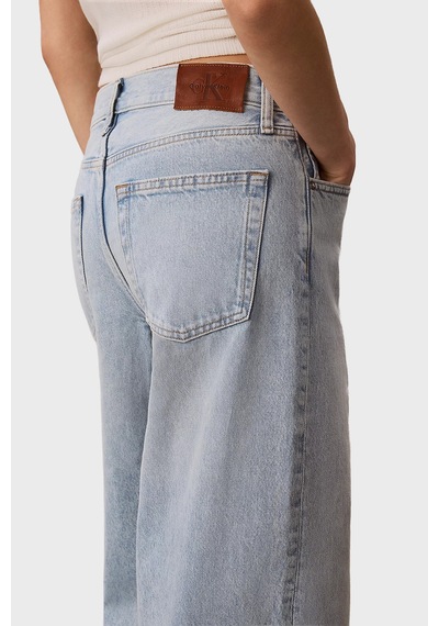 Calvin Klein Bayan Kot Pantolon Lv047f663g 1xo Mavi Mavi