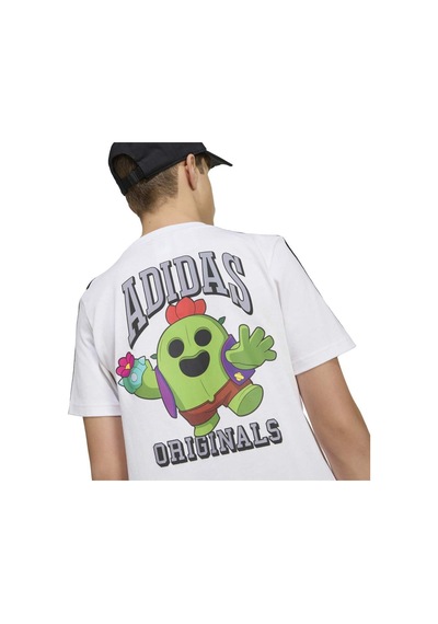 Adidas Gfx Loose Tee Beyaz Çocuk Tişört Kw0651