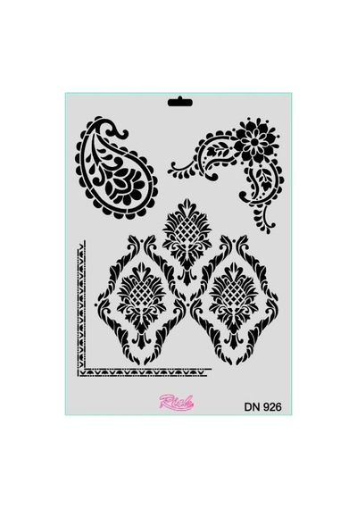Mey İthalat Rich Dantel Seri Dn-926 Stencil 35x25 Cm